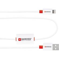 Skross Buzz Chargeân Sync Alarm USB-A 2.0 to Lightning 1 m
